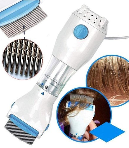 Electric Anti-Lice V Comb Smart Compact Sleek Design with Box
