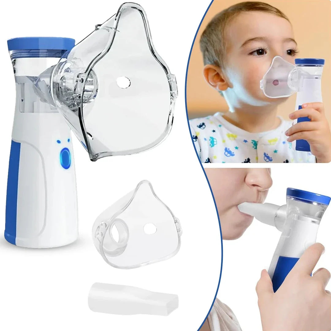Portable Mesh Nebulizer – Compact Handheld Ultrasonic Inhaler for Travel
