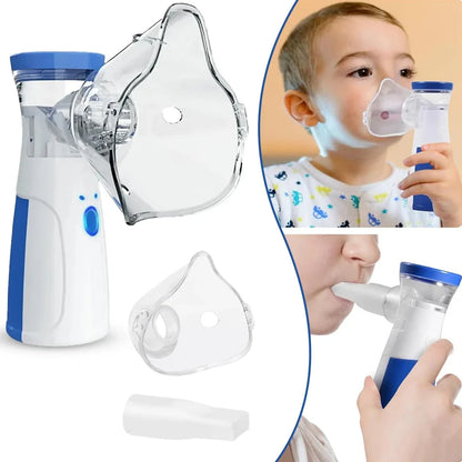 Portable Mesh Nebulizer – Compact Handheld Ultrasonic Inhaler for Travel
