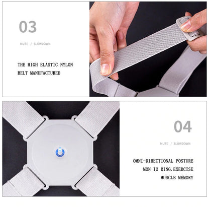 Smart Back Posture Corrector – Support Belt for Spine Alignment